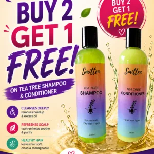 Tea Tree Shampoo & Conditioner Set 250ml