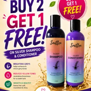 Silver Shampoo and Conditioner Set 250ml
