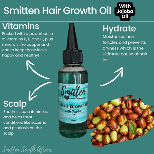 Hair Growth Oil with Jojoba 100ml