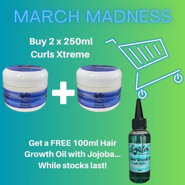 PROMO Buy 2 x Curls Xtreme 250ml get 100ml Jojoba Oil FREE!!