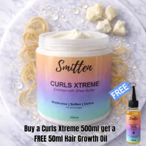 MAY PROMO - Buy Curls Xtreme 500ml get 1 x Hair Growth Oil 50ml FREE