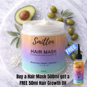 MAY PROMO - Buy Hair Mask 500ml get 1 x Hair Growth Oil 50ml FREE