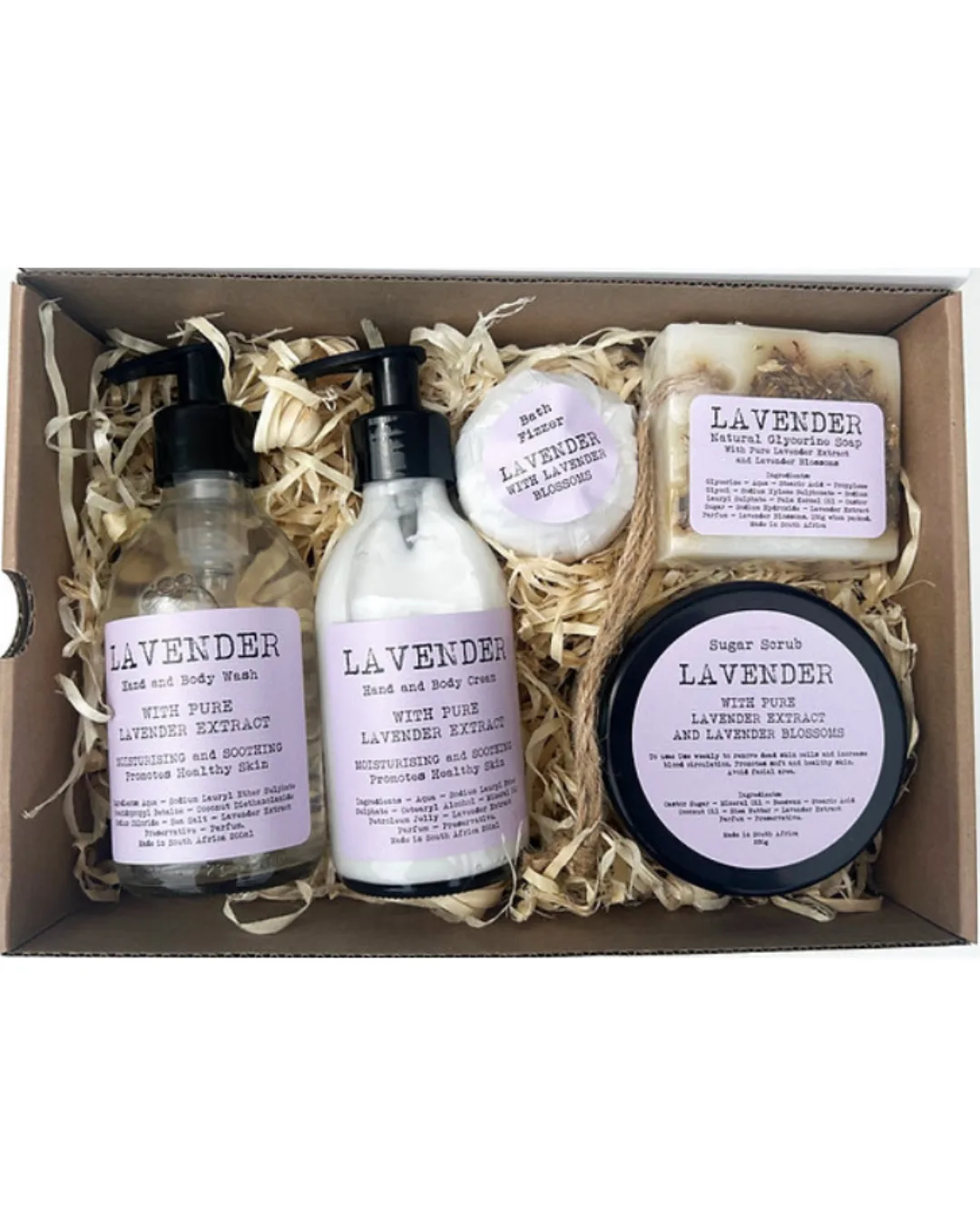 Lavender Extract Bath & Body Gift Set