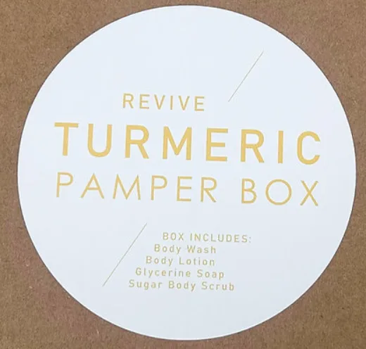 Tumeric Bath & Body Set - Revive - Image 2