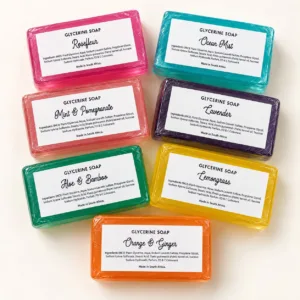 3 x Glycerine Soaps 120g each